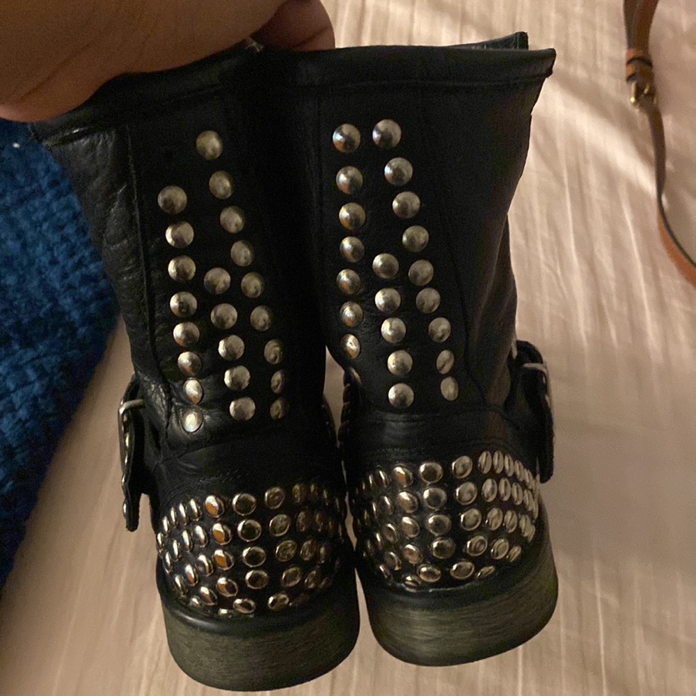 Steve Madden Leather Boots, pre owned - Picture 3 of 10